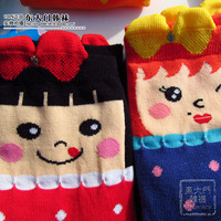 韩国袜子 14春夏最新款可爱卡通袜 女孩棉袜短袜女袜 东大门代购