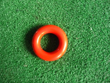 正品高尔夫挥杆练习器加重环室内锻炼增加球杆重量增重器 红色