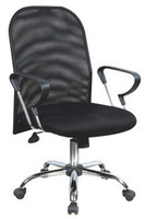 升降办公转椅 休闲简约椅子 固定架网布椅 舒适透气时尚网椅