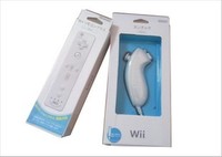任天堂Wii WiiU 手柄内置体感加速器左右手柄 WII双节棍手柄新品