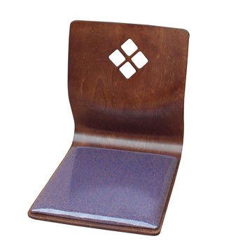 曲木和室椅/无腿椅/榻榻米/椅子/曲木椅/和室带垫椅/日式椅子