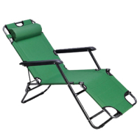 初晨CM-178CM加棉沙滩椅 豪华两用折叠椅 棉套可拆洗 高档躺椅