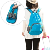 包邮差旅可折叠双肩包运动登山旅行背包休闲出差背包男女学生书包