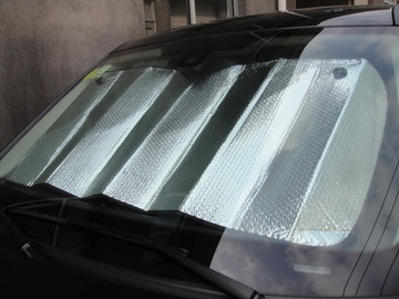 夏季双面铝箔汽车遮阳挡防晒隔热车用前挡遮阳太阳挡泡泡挡遮阳板