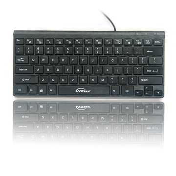莱美特 A3 键盘 USB键盘 笔记本键盘 外接键盘 超薄 黑色 包邮