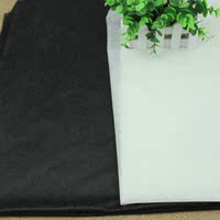 黑色 白色 软单面胶衬 粘合衬 衬布 粘衬 热熔衬 辅料1米1.5元