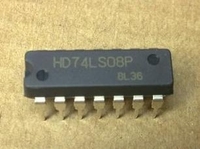 IC集成电路  HD74LS08P  dip-14电子元器件配