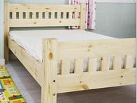 实木小床单人床成人单人床双人床儿童实木床带护栏实木家具套床