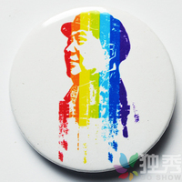 毛主席诞辰120周年纪念徽章 毛泽东胸章 彩色毛主席