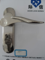 际信不锈钢铜弹珠室内门锁双锁舌太空铝机械 家用五金 工具 锁具