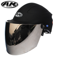 最新款正品AK628艾凯夏盔摩托车电动车半盔防晒透气男女通用头盔