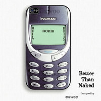 诺基亚3310 iPhone4/4s保护壳 苹果手机创意保护套 搞怪手机壳