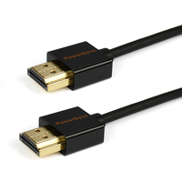 包尔星克 HDMI4-ET180(超细)黑色1.8米HDMI线数字高清极细线