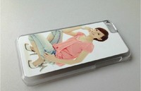 热转印iPhone苹果5c空白手机壳保护套DIY照片个性定制做 耗材批发