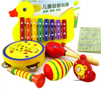 网童奇贝 儿童亲子早教音乐打击乐器组合 益智儿童启蒙玩具