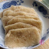 小时候吃的零食四川特产小吃 老式传统糕点心 香糯白糖软糕