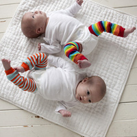 美国babylegs新生儿特制有机棉可爱小袜套护膝婴儿棉袜护腿袜宝宝