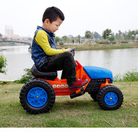 大型玩具儿童电动脚踏车可骑可坐 童车 悍马车拖拉机 正品
