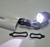 包邮enb易能宝USB接口灯头自行车灯CREE Q5灯珠移动电源对接供电