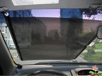 特价汽车窗帘前后窗侧窗玻璃隔热遮阳挡防晒吸盘自动伸缩式遮阳窗
