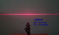100mW 650nm一字线红光激光模组 水平标线仪发射管 玻璃一字透镜