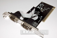 盒装 PCI转串口卡 COM口 RS232 9针设备 PCI扩展卡工控卡 WCH351