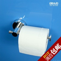 DeHUB新款直杆厕纸架 强力无痕吸盘卷纸架 手纸架 现代简约时尚款