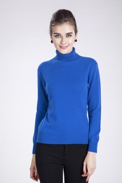 2013秋季新款女式羊绒衫高领修身短款套头100%纯羊绒百搭毛衣