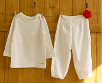 韩国代购JOHN N TREE婴儿套装 纯天然无染色 有机棉婴儿套装