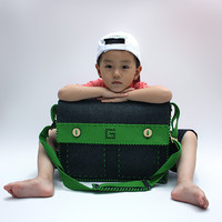 GeekCook DIY穿梭毛毡单肩包 创意组装箱包
