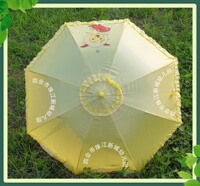 广告伞印字logo 防紫外线喜洋洋雨伞 卡通儿童伞定做幼儿园宣传伞