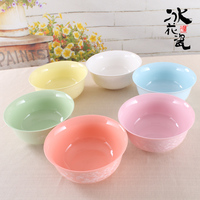 瓷碗大碗创意米饭碗陶瓷碗汤碗泡面碗日式餐具套装家用骨瓷碗包邮