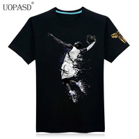 UOPASD 24号KB黑曼巴短袖T恤 大码半恤 2015新款特价篮球运动T恤