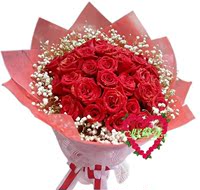 33朵红玫瑰鲜花湖南永州花店永州鲜花速递送花束特价礼物同城批发