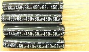 细长电容 LED 液晶电源板常用 450V68UF 68UF450V 体积:12X50MM