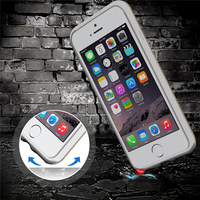 ikodoo iphone6手机保护套折叠式支架 Plus保护壳带卡套变形 包邮