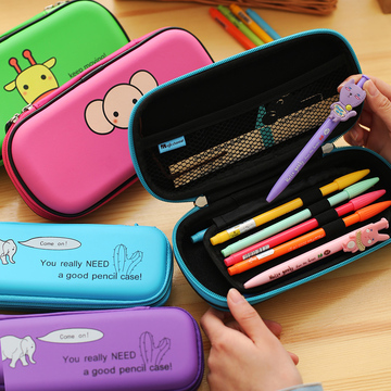 包邮简约可爱笔袋韩国学生铅笔袋男女生创意文具盒大容量铅笔盒