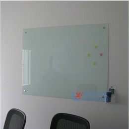 磁性玻璃白板90*120 防爆钢化玻璃白板 烤漆挂式玻璃白板可定做