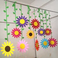 学校幼儿园班级装饰品商场走廊区角空中吊饰挂饰教室环境布置创意