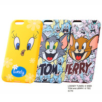正品猫和老鼠 汤姆和杰瑞  iphone6 6P手机壳苹果配件保护套