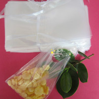 PE6*9cm*8丝高压平口袋 食品包装袋 透明袋 零食袋 韧性袋 500只