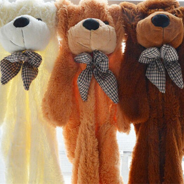 毛绒玩具超大号布娃娃1.6米皮壳泰迪熊公仔生日礼物送女生