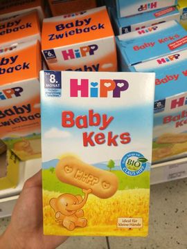 喜宝有机磨牙饼干 Hipp BIO Baby Keks 3551 8月+150g