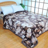 美雅拉舍尔毛毯出口日本原装加棉加厚秋冬双层正品180*210 3.0KG