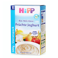 德国原装喜宝Hipp有机水果酸奶益生菌米粉500g