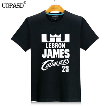 UOPASD 2015新款夏装短袖男 欧文 詹姆斯t恤 骑士队23号篮球球衣