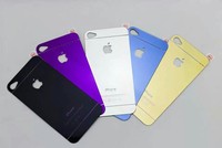 苹果 iPhone4s 4代电镀镜面钢化玻璃膜 镜子钢化膜
