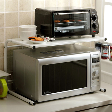 欧润哲 欧式铁艺微波炉架置物架电器托架 厨房2层烤箱架支架
