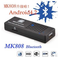 MK808B 双核TVBOX rk3066 安卓4.2 mini pc 安卓棒网络高清播放器