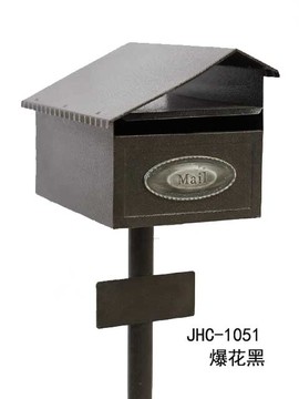 1051 复古立杆式邮箱 信箱 邮筒 别墅花园装饰 信报箱 造型邮箱